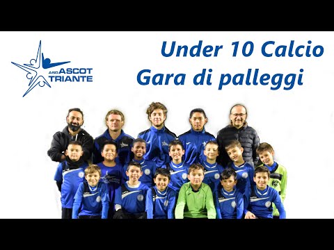 Ascot U10 Calcio - La gara di palleggi