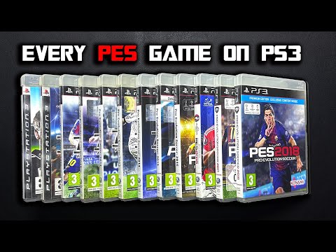 Unboxing Every PES Game on PS3 (2008-2018)