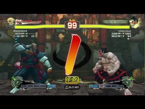 SSF4 AE: Bladedwind (Gouken) vs robeLLious (E. Honda)