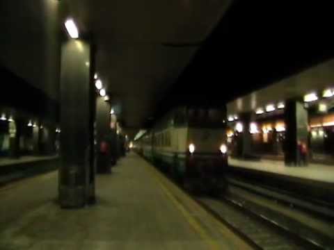 E656.039 in partenza con l' ICN 1955 Roma Termini - Siracusa/Palermo Centrale