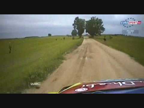 Mikko Hirvonen: SS 1 in Poland - 2009