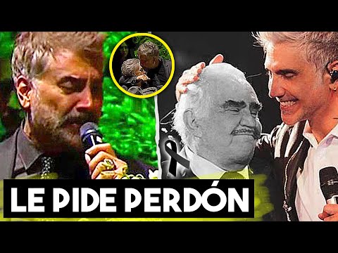 Alejandro Fernandez's Tears Move the World. He Asks His Father for Forgiveness.