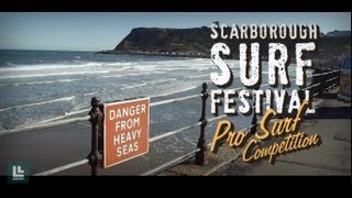 preview picture of video 'Scarborough Surf Festival - UK Pro Surf Competition'