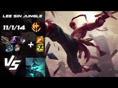 JUNGLE Lee Sin vs Hecarim - EU Challenger Patch 25.S2.4