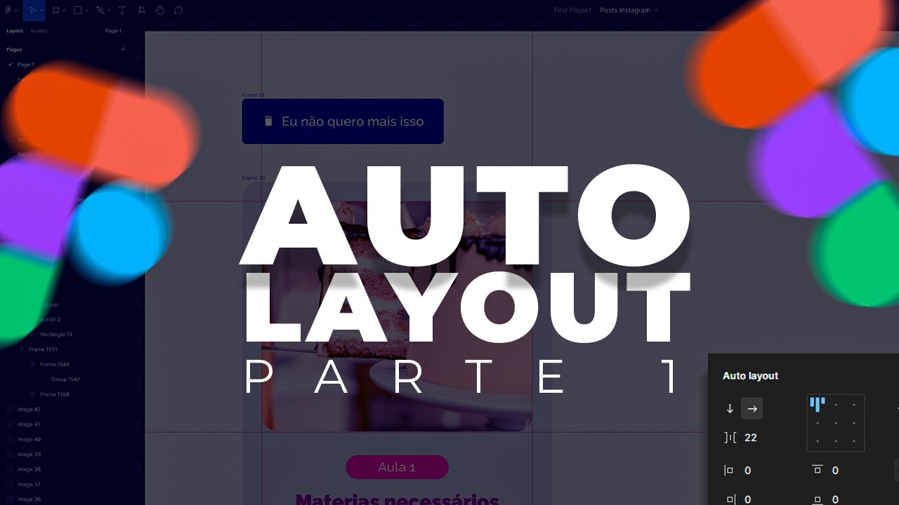 Auto Layout Figma | Parte 1 - figma para iniciantes