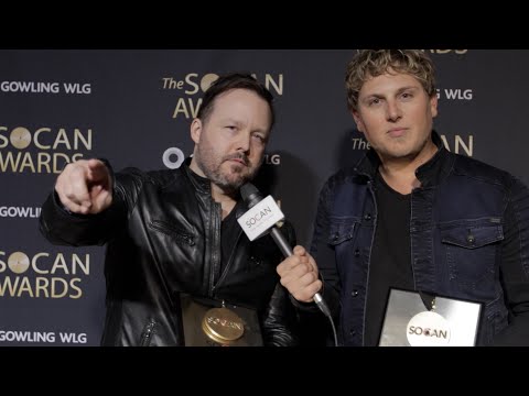 Thumbnail for Jason Blaine & Deric Ruttan - 2016 SOCAN Awards - Backstage by Jason Blaine