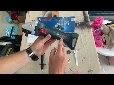 BOSCH 18V Angle Grinder EASY ASSEMBLY