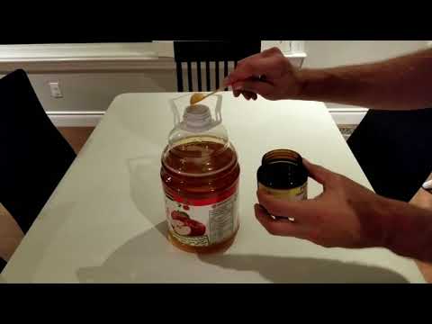 Simple apple wine from store bought juice