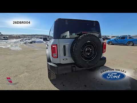 2026 Ford Bronco Big Bend 4 Door 4x4 in Gray for sale at Drayton Valley Ford in Drayton Valley, AB