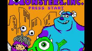 Game boy Color Longplay 141 Monsters Inc
