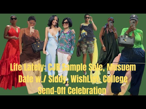 NYC Adventures: Sample Sale, Art, and College Send-Off!