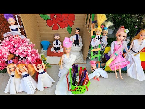 Barbie Doll All Day Routine In Indian Village/Sita Ki Kahani Part-203/Barbie Doll Bedtime Story