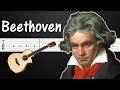 Moonlight Sonata - Beethoven Guitar Tutorial, Guitar Tabs, Guitar Lesson (Fingerstyle)