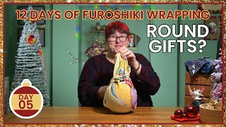 How to Wrap Round Gifts (Even Really Awkward Shapes!) | 12 Days of Christmas (Day 05)