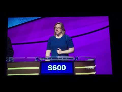 Jeopardy, Daryn Firicano Day 2 - contestant only wagers $400 on the 1st Daily Double...😑 (10/18/19)