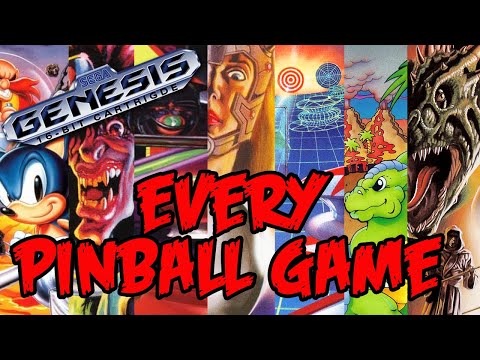 Every Sega Genesis PINBALL Game | Reviewed and Ranked