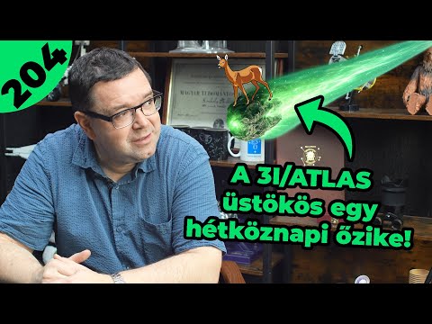 🎬 Kiss László: Innen tudjuk, hogy nem egy űrhajó a 3I/ATLAS üstökös!  |  #204  |  ŰRKUTATÁS MAGYARUL