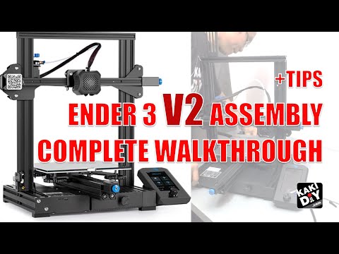 Ender3 V2 Assembly Complete Walkthrough