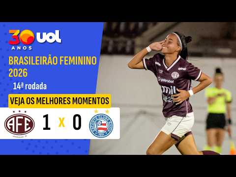 Gols e melhores lances de Ferroviária-SP x Bahia