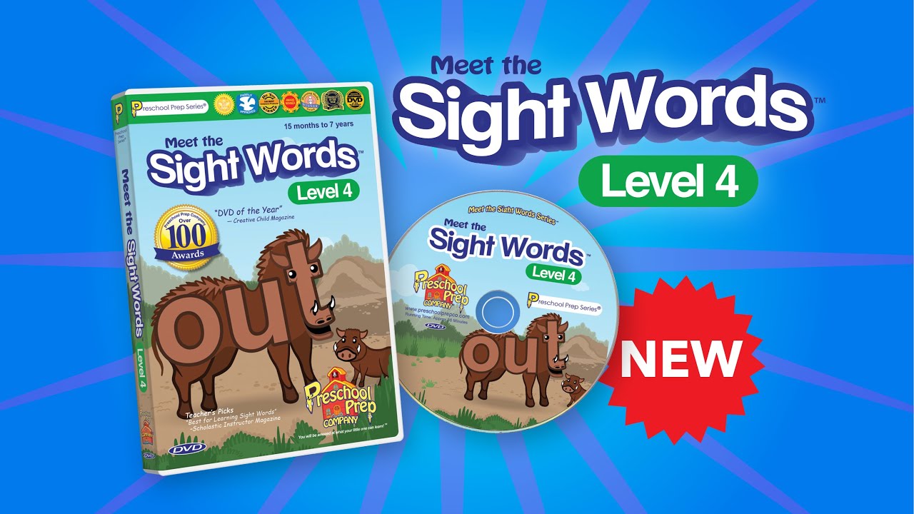 NEW! Meet the Sight Words Level 4 - Trailer