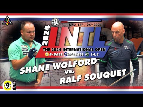 9-Ball - RALF SOUQUET vs SHANE WOLFORD - 2024 International Open 9-Ball