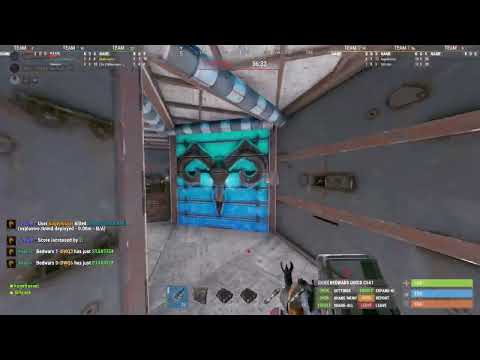 "no way they left all their doors open" #rust