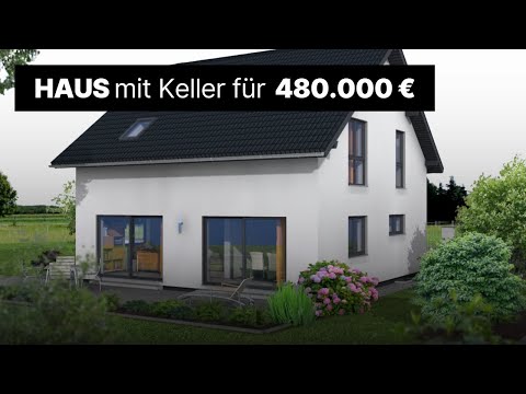 Plan and build a gable-roof house with a basement for €480,000 | Floor plan show episode 77