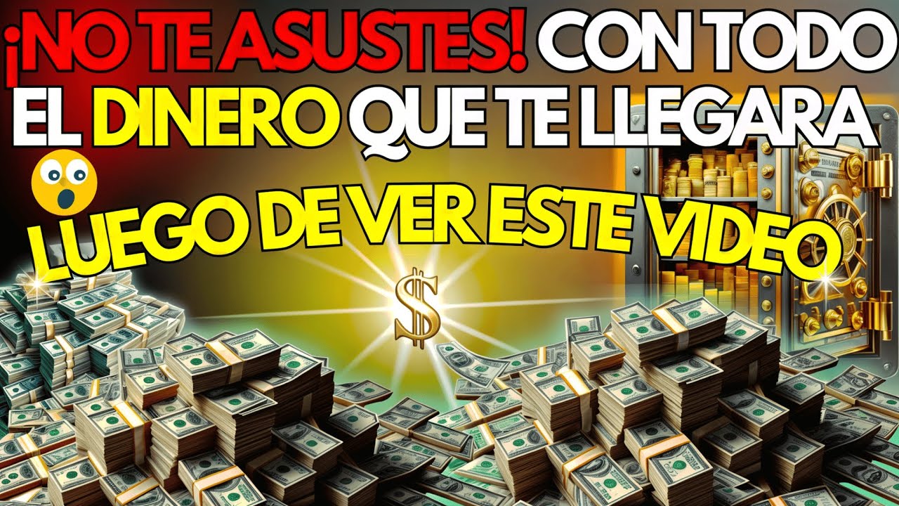 NO TE ASUSTES | ATRAERAS DINERO SIN HACER NADA - Solo repite esto una vez al día y listo!
