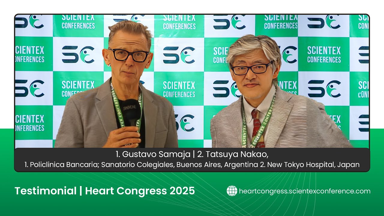 Testimonial by Gustavo Samaja and Tatsuya Nakao | Heart Congress 2025