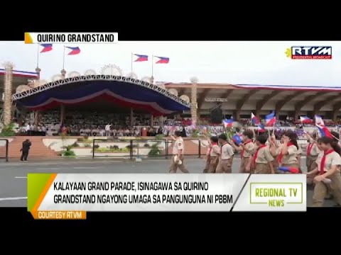 GMA Regional TV News: Pinangunahan ang Ika-125 Anibersaryo ng Araw ng Kalayaan sa Rizal Park