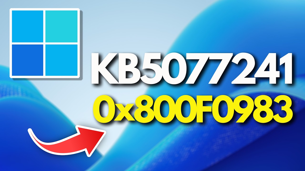 Windows 11 KB5077241 Update Not Installing Install Error 0x800f0983 FIX