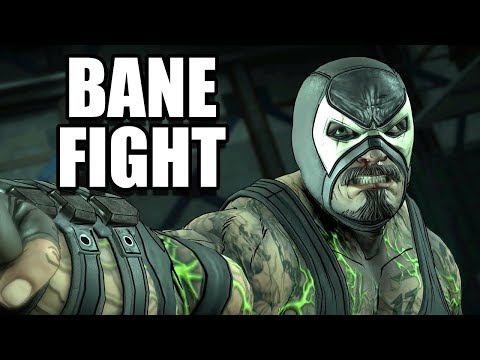 Telltale BATMAN The Enemy Within - Meeting Bane / Bane Fight Scene
