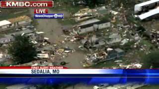 Tornado Causes Widespread Damage In Sedalia