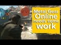 Metal Gear Online needs some work