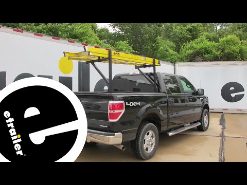 etrailer | Review of the DeeZee Customizable Truck Bed Ladder Rack with Tie-Downs