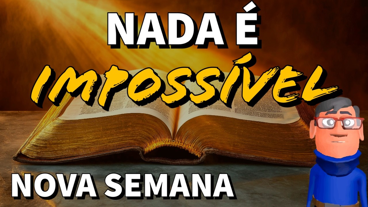 NOVA SEMANA: LIMPE SUA MENTE - Minuto Reflexão