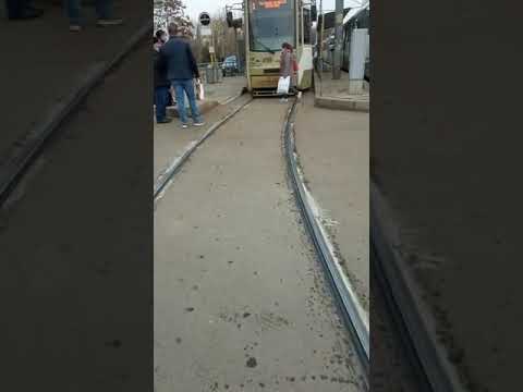 Tramvaiul Bucur LF-CA #415, Parcat la terminalul "Romprim" pe linia (1)