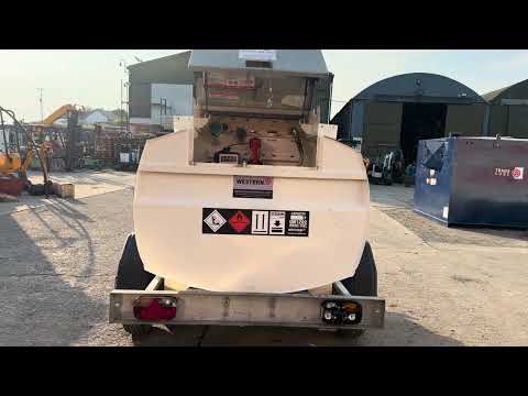western twin axle 2,000 litre bunded fuel bowser . - Image 2