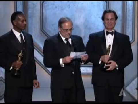 "Dreamgirls" winning a Sound Mixing Oscar®