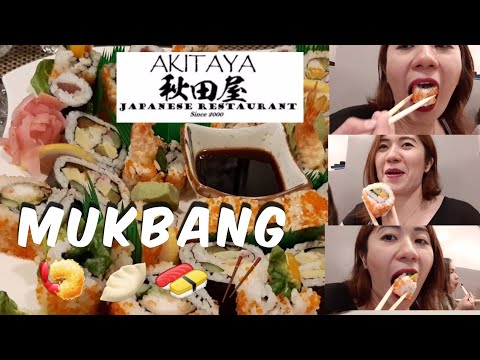 MUKBANG: AKITAYA JAPANESE RESTAURANT (gutom na besh)