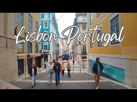 Lisbon Walking Tour - Lisbon Downtown on an Autumn Day