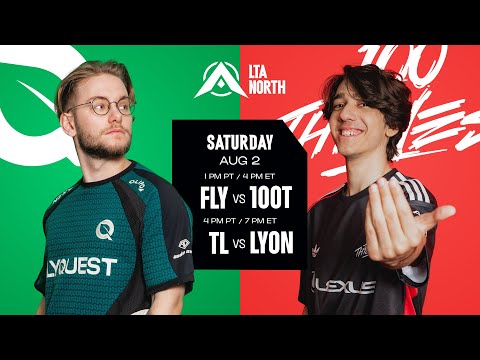 FLY vs 100T | TL vs LYON - 2025 LTA North Split 3 - W2D1