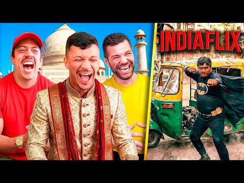 CHORANDO DE RIR COM o CINEMA INDIANO 😂😂 (Ft. Renato Albani & Victor Sarro)