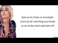 Ariana Grande - Hands On Me (lyrics)