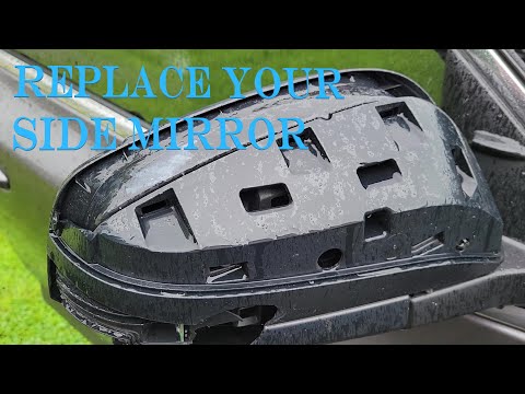 Side Mirror Damage? Replace It. Toyota Highlander 14 to 19