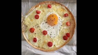 How to make breakfast pizza in 12 mins