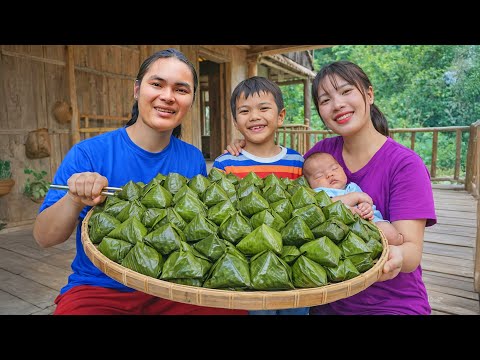 How to Make Traditional Vietnamese Cakes to Sell at the Market - Happy Life | SURVIVAL ALONE