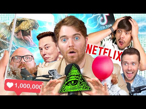 Popular Conspiracy Theories and Glitches in the Matrix MIND BLOWN! The Shane Dawson Podcast Ep 6