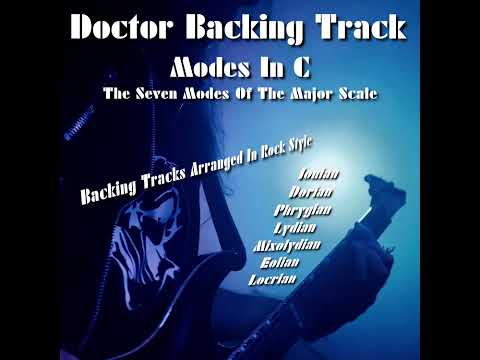 C Locrian Mode Db Major Scale #backingtrackforguitar #majorscale #locrian
