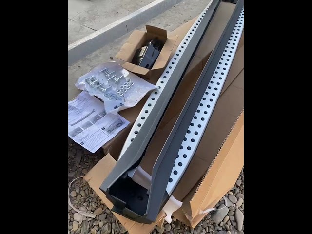 Бокові пороги і Оригінальний дизайн V3 (2шт) Video 1